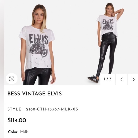 NEW LAUREN MOSHI X ELVIS PRESLEY TEE - Picture 3 of 9